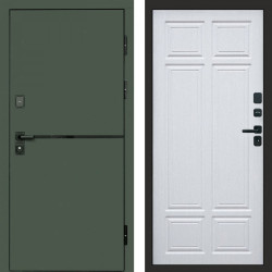 Входная дверь Termo-Door Тренд Грин - Без серии Лиственница премиум