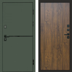 Входная дверь Termo-Door Тренд Грин - Flat Дуб