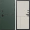 Входная дверь Termo-Door Тренд Грин - Горизонт Слоновая кость