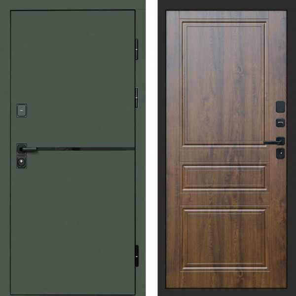 Входная дверь Termo-Door Тренд Грин - Классика дуб