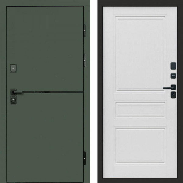 Входная дверь Termo-Door Тренд Грин - Классика лиственница