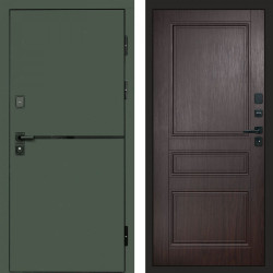 Входная дверь Termo-Door Тренд Грин - Классика венге