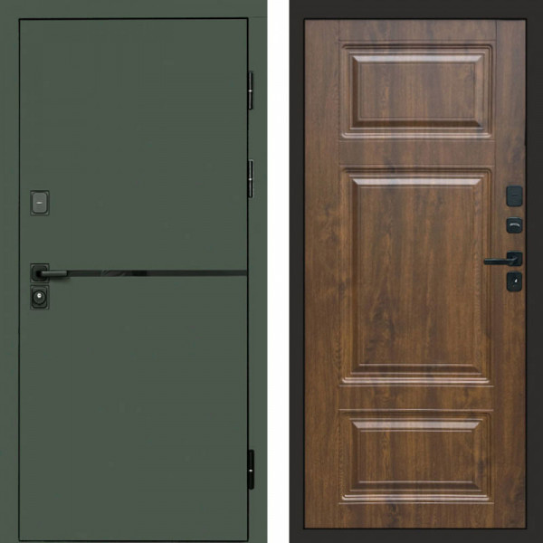 Входная дверь Termo-Door Тренд Грин - Лион Дуб