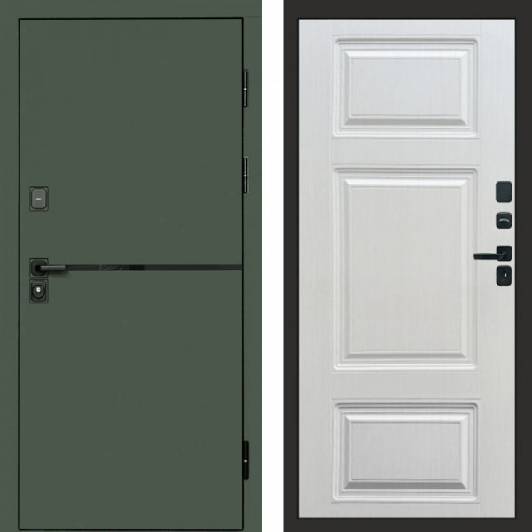 Входная дверь Termo-Door Тренд Грин - Лион Лиственница