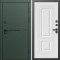 Входная дверь Termo-Door Тренд Грин - Мадрид Белый софт