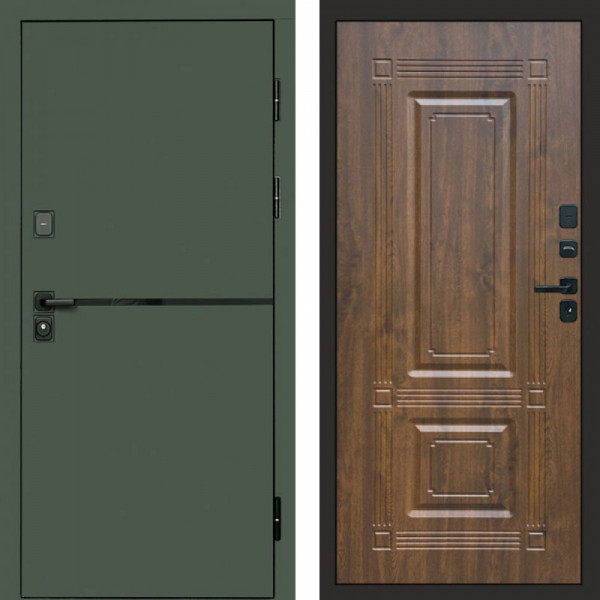 Входная дверь Termo-Door Тренд Грин - Мадрид Дуб