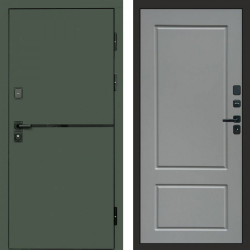 Входная дверь Termo-Door Тренд Грин - Марсель Grey софт