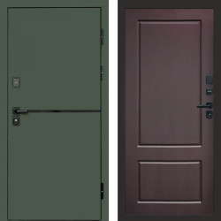 Входная дверь Termo-Door Тренд Грин - Марсель Шоколад