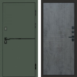 Входная дверь Termo-Door Тренд Грин - Мастино Бетон темный