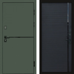 Входная дверь Termo-Door Тренд Грин - Porte black