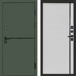 Входная дверь Termo-Door Тренд Грин - Porte white