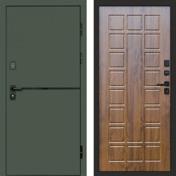 Входная дверь Termo-Door Тренд Грин - Престиж дуб