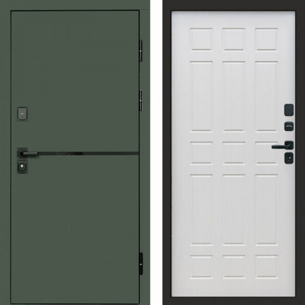 Входная дверь Termo-Door Тренд Грин - Спарта лиственница