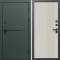 Входная дверь Termo-Door Тренд Грин - Страйп Слоновая Кость