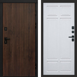 Входная дверь Termo-Door Твист Ультра - Без серии Лиственница премиум