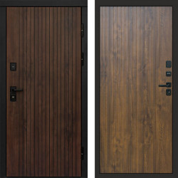 Входная дверь Termo-Door Твист Ультра - Flat Дуб