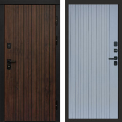 Входная дверь Termo-Door Твист Ультра - Flat Grey софт