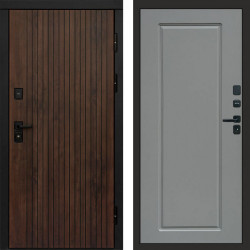 Входная дверь Termo-Door Твист Ультра - Гранд Grey софт