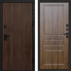 Входная дверь Termo-Door Твист Ультра - Классика дуб