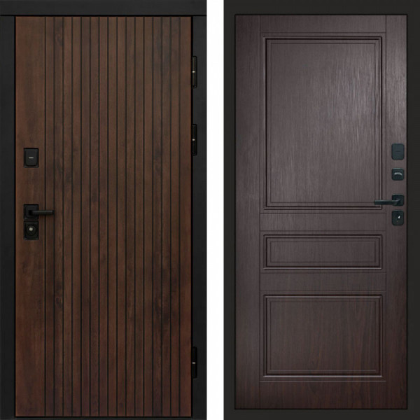 Входная дверь Termo-Door Твист Ультра - Классика венге