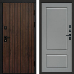 Входная дверь Termo-Door Твист Ультра - Марсель Grey софт