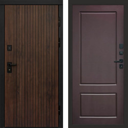 Входная дверь Termo-Door Твист Ультра - Марсель Шоколад