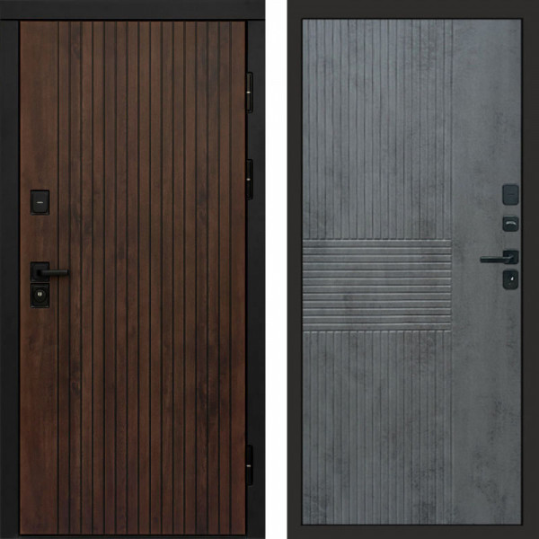 Входная дверь Termo-Door Твист Ультра - Мастино Бетон темный