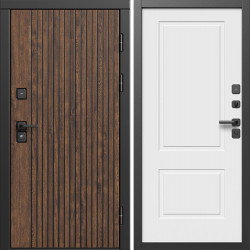 Входная дверь Termo-Door Твист Ультра - Нео Классика Белый Софт