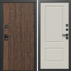 Входная дверь Termo-Door Твист Ультра - Нео Классика Слоновая Кость