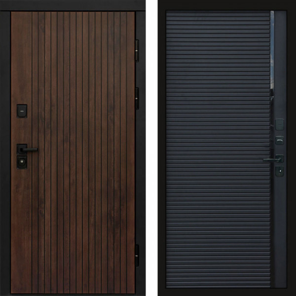 Входная дверь Termo-Door Твист Ультра - Porte black