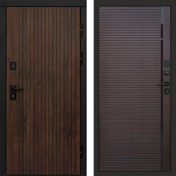 Входная дверь Termo-Door Твист Ультра - Porte Шоколад