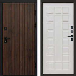 Входная дверь Termo-Door Твист Ультра - Престиж бежевый матовый