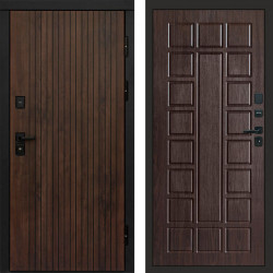 Входная дверь Termo-Door Твист Ультра - Престиж венге