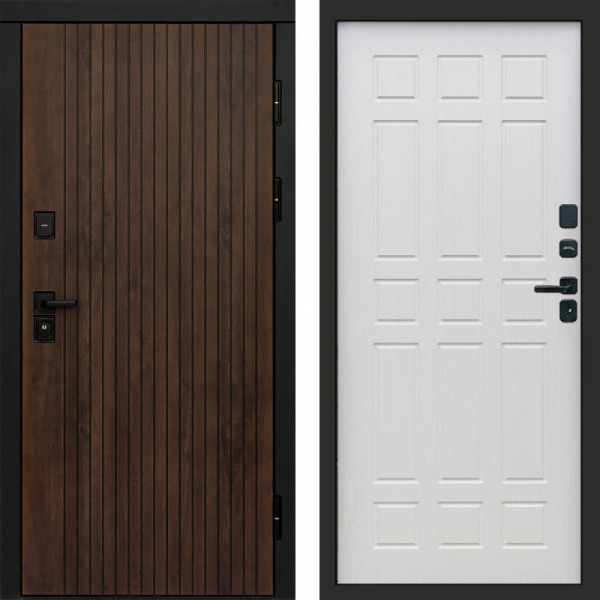 Входная дверь Termo-Door Твист Ультра - Спарта лиственница