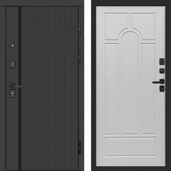 Входная дверь Termo-Door Урбан Black - Арка лиственница