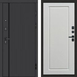 Входная дверь Termo-Door Урбан Black - Гранд Белый софт