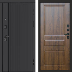 Входная дверь Termo-Door Урбан Black - Классика дуб