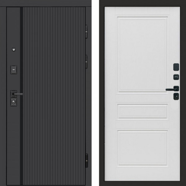 Входная дверь Termo-Door Урбан Black - Классика лиственница