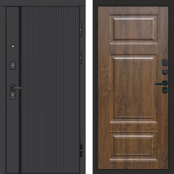 Входная дверь Termo-Door Урбан Black - Лион Дуб