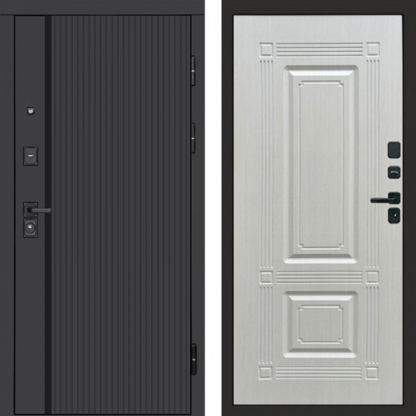 Входная дверь Termo-Door Урбан Black - Мадрид Лиственница