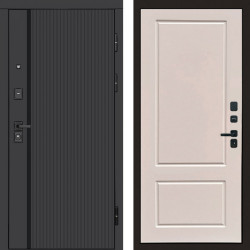 Входная дверь Termo-Door Урбан Black - Марсель Слоновая кость