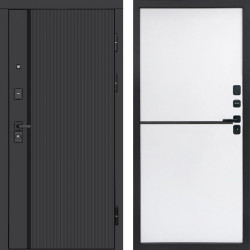Входная дверь Termo-Door Урбан Black - Нео White