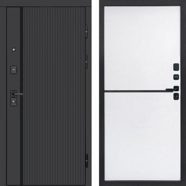 Входная дверь Termo-Door Урбан Black - Нео White