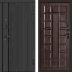 Входная дверь Termo-Door Урбан Black - Престиж венге