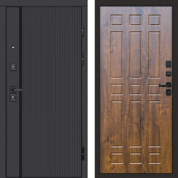 Входная дверь Termo-Door Урбан Black - Спарта дуб