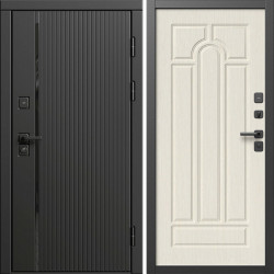 Входная дверь Termo-Door Урбан Блэк - Арка лиственница