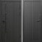 Входная дверь Termo-Door Урбан Блэк - Флэт Черный кварц