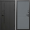Входная дверь Termo-Door Урбан Блэк - Горизонт Grey софт