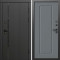 Входная дверь Termo-Door Урбан Блэк - Гранд Grey софт