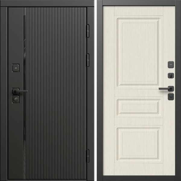Входная дверь Termo-Door Урбан Блэк - Классика лиственница